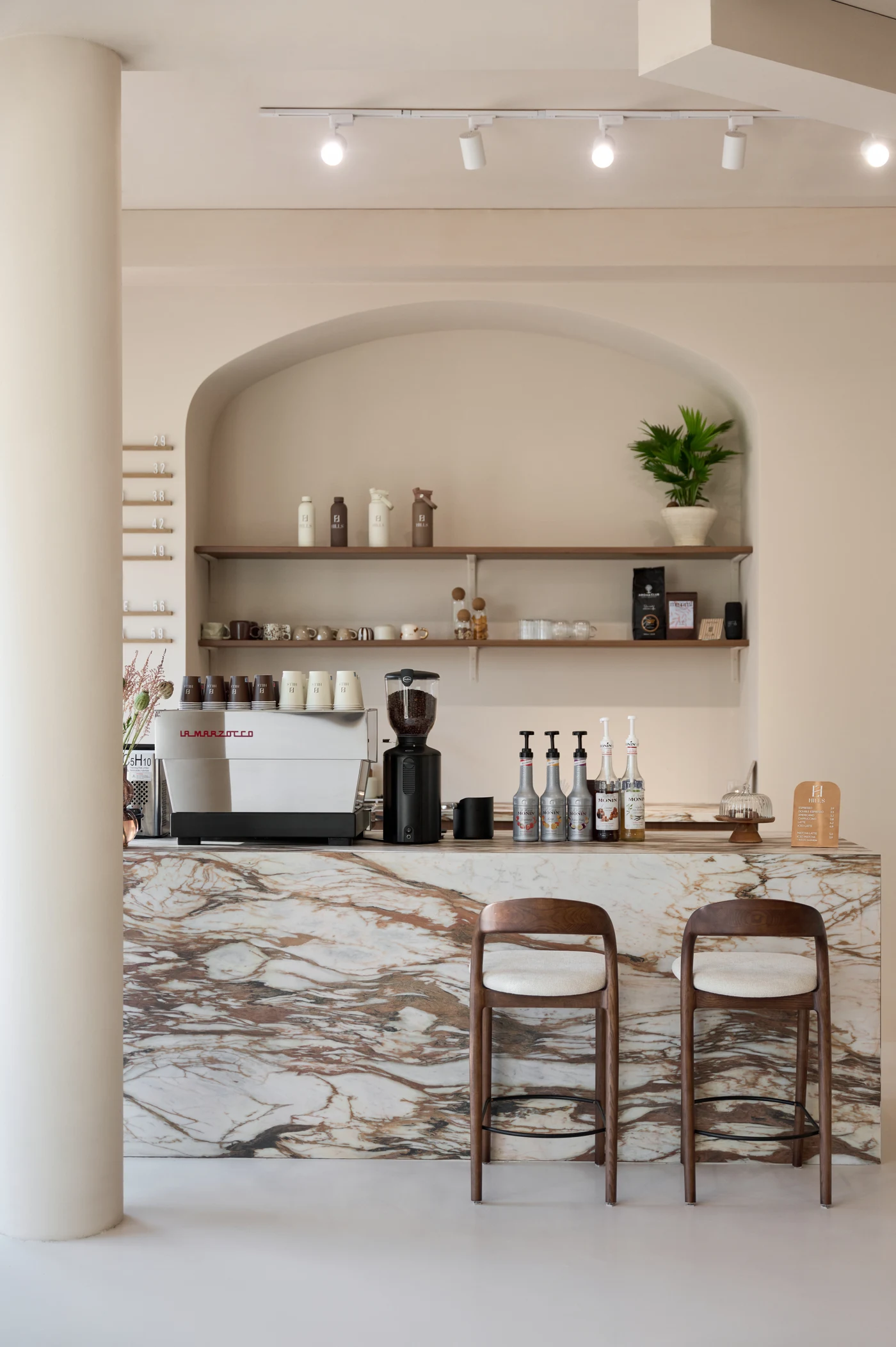 Gasten in de boutique lounge